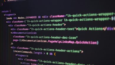 a computer screen with a bunch of text on it